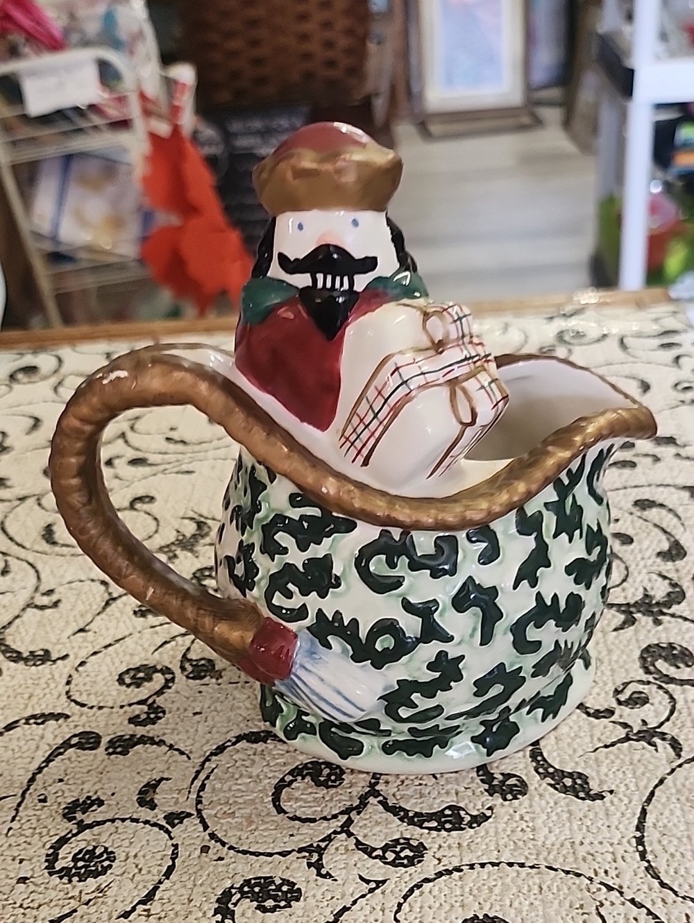 Avon Nutcracker Creamer